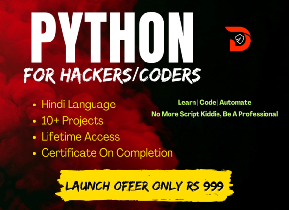 PYTHON FOR HACKERS & Coders